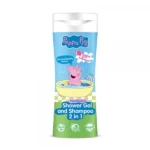 Peppa Pig Sprchový gél a šampón 2in1 300 ml Bubble Gum NEW